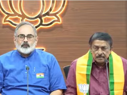 ‘ദ്രവിച്ച ആശയങ്ങൾക്ക് ഇനി പ്രസക്തിയില്ല’ : ഇടത് സഹയാത്രികൻ റെജി ലൂക്കോസ് ബിജെപിയിൽ ചേർന്നു