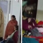 സ്വന്തം ഭർത്താവിനെയും കുടുംബക്കാരെയും തല്ലാൻ 25 ബന്ധുക്കളെ വിളിച്ച് വരുത്തി ഭാര്യ : തല്ല് കഴിഞ്ഞ് സ്വർണവുമായി കടന്നു ; വീഡിയോ