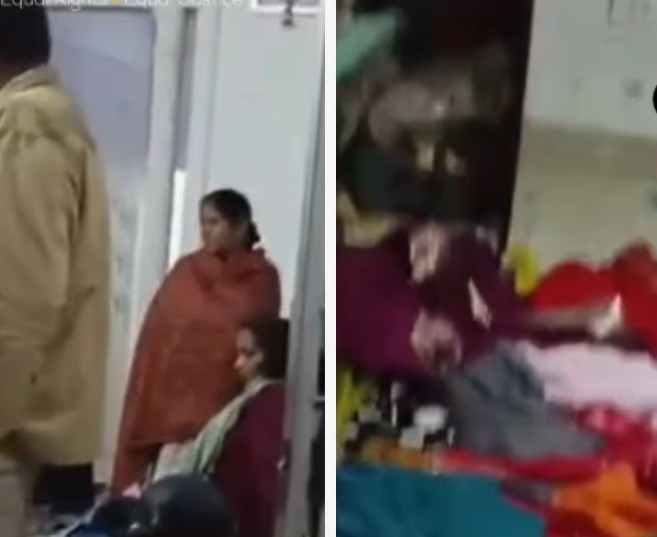 സ്വന്തം ഭർത്താവിനെയും കുടുംബക്കാരെയും തല്ലാൻ 25 ബന്ധുക്കളെ വിളിച്ച് വരുത്തി ഭാര്യ : തല്ല് കഴിഞ്ഞ് സ്വർണവുമായി കടന്നു ; വീഡിയോ