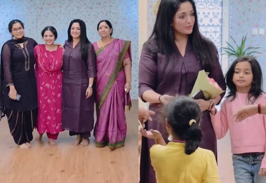 “മൂത്ത ചേച്ചിയുടെ ചേർത്തുപിടിക്കൽ പോലെയായിരുന്നു കാവ്യ ചേച്ചിയുടെ സാന്നിധ്യം, കമലദളത്തിൽ കാവ്യ ചേച്ചി വന്നു” : ദുബായിൽ അനു സിത്താരയെ തേടി കാവ്യയെത്തി