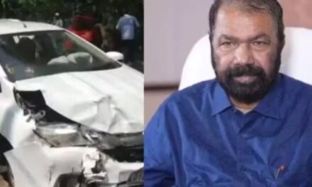 അടൂരില്‍ മന്ത്രി ശിവന്‍കുട്ടിയുടെ അകമ്പടി വാഹനം അപകടത്തില്‍പ്പെട്ടു :  അഡീഷണൽ പ്രൈവറ്റ് സെക്രട്ടറി ഉൾപ്പടെ വാഹനത്തിൽ ഉണ്ടായിരുന്നവർക്ക് പരിക്ക്