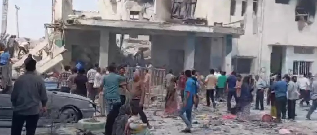 ഇറാൻ സ്കൂളിലെ ആക്രമണം: 180 പേർ മരിച്ചു, ആശുപത്രിക്ക് നേരെയും ആക്രമണം