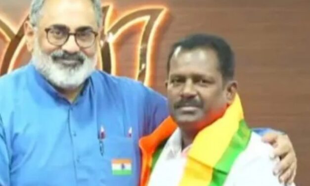 മുന്‍ എംഎല്‍എ കെ.അജിത് ബിജെപിയില്‍, സംസ്ഥാന സെക്രട്ടറിയുടെ നാടായ വൈക്കത്തെ വൈക്കം മുന്‍ എംഎല്‍എ എം,കെ കേശവന്റെ മകന്റെ ചുവടുമാറ്റത്തില്‍ അമ്പരപ്പോടെ സിപിഐ