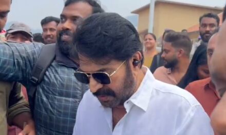 മമ്മൂട്ടിയുടെ വയനാട് ടൗൺഷിപ്പ് സന്ദർശനം വിവാദത്തിൽ, സിപിഎം സെക്രട്ടറിയോട് അപമര്യാദയായി പെരുമാറി എന്ന് video