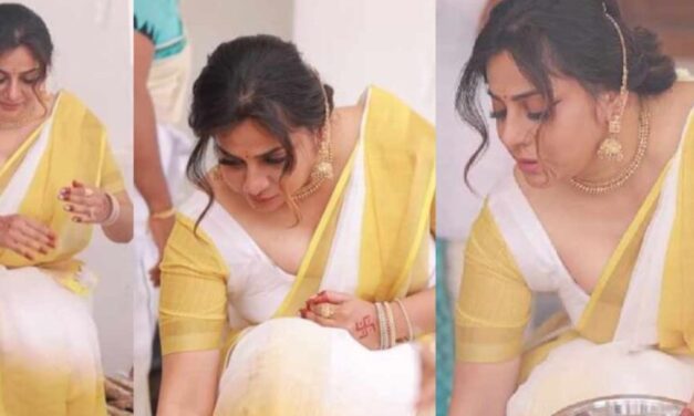 എന്റെ സാരിയോ ഭാവങ്ങളോ ഭക്തരെ വേദനിപ്പിച്ചെങ്കിൽ മാപ്പ്;   ആറ്റുകാല്‍ പൊങ്കാല ദൃശ്യങ്ങളില്‍ കൈ കൂപ്പി കണ്ണ് നിറഞ്ഞ് അന്നാ രാജന്‍