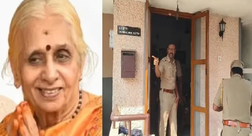 വായില്‍ പ്ലാസ്റ്റർ ഒട്ടിച്ചു, കൈകാലുകൾ കെട്ടിയിട്ടു; വയോധിക കൊല്ലപ്പെട്ട നിലയിൽ; ജോലിക്കാരിയെ കാണാനില്ല