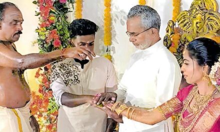 ശ്രീക്കുട്ടിയുടെ വിവാഹത്തിന് ‘അച്ഛനായി’ ഫാ. റോയി മാത്യു വടക്കേൽ!