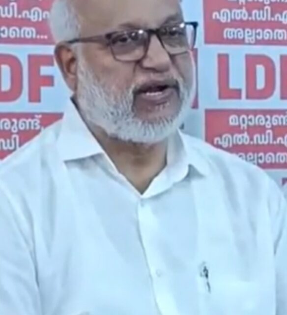 ശബരിമല സ്വര്‍ണക്കൊള്ളയില്‍ സോണിയ ഗാന്ധിക്കു പങ്കുണ്ടെന്ന കരുതുന്നില്ലെന്ന് എംഎ ബേബി പ്രതികളുടെ സന്ദര്‍ശനം സംശയാസ്പദം