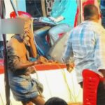 കൊല്ലത്ത് ഉത്സവത്തിനിടെ ഗാനമേളയ്ക്ക് നൃത്തം ചെയ്ത വയോധികനെ കസേര കൊണ്ട് അടിച്ചുവീഴ്ത്തി : താന്‍ കേസ് കൊടുക്കാനില്ലെന്നും  കേസ് കൊടുത്താൽ  ജീവന്‍ തന്നെ നഷ്ടപ്പെടാമെന്നും ബാലചന്ദ്രന്‍ : ദൃശ്യം പ്രചരിച്ചതോടെ വ്യാപക വിമർശനം