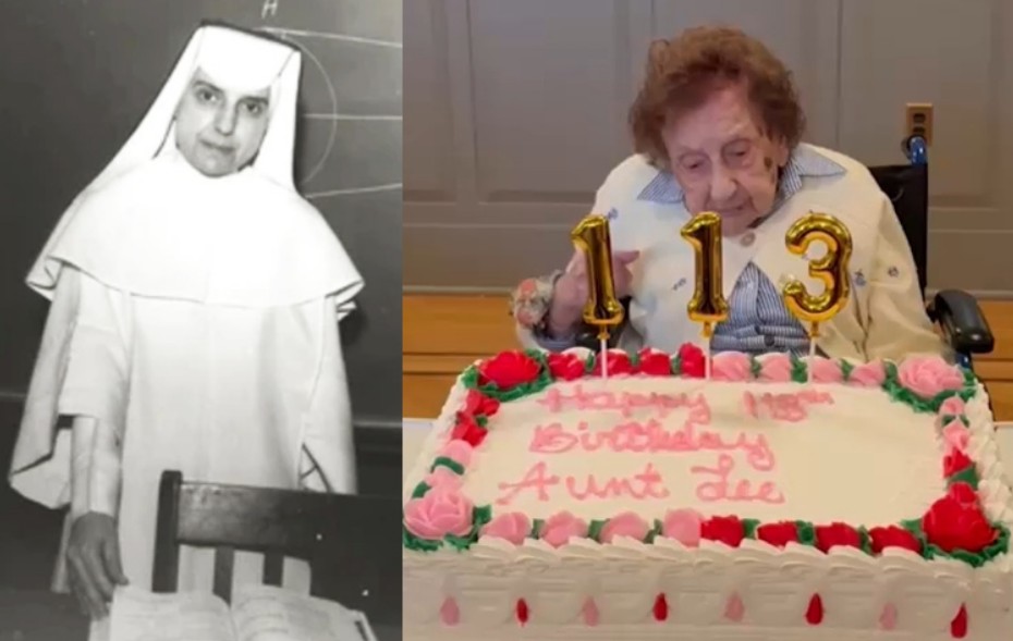 113-ാം ജന്മദിനത്തിന്റെ നിറവില്‍ ലോകത്തിലെ ഏറ്റവും പ്രായം കൂടിയ കന്യാസ്ത്രീ