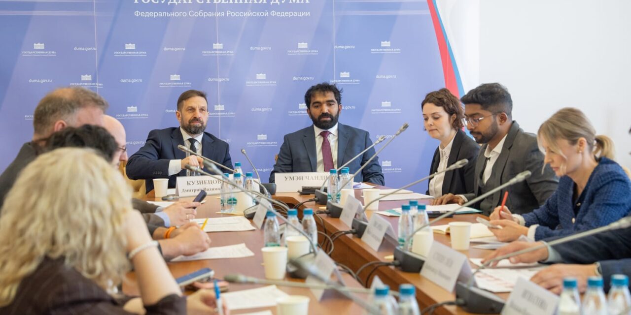 ബ്രിക്സ് ടയർ-2 സമ്മേളനം: റഷ്യൻ സ്റ്റേറ്റ് ഡൂമയിൽ ചാണ്ടി ഉമ്മന്റെ ശബ്ദം; ആയുർവേദത്തിന് ആഗോള വേദി, പുതിയ കേന്ദ്രത്തിന് വഴിതുറന്ന് ബ്രിക്സ്