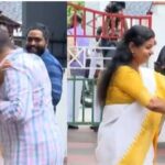 ബിന്ദു കൃഷ്ണയെ ആലിംഗനം ചെയ്യാൻ ചെറിയാൻ ഫിലിപ്പ് ശ്രമിക്കുന്നതായ വീഡിയോ വൈറൽ