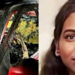 ഓടിക്കൊണ്ടിരുന്ന കാറിന് തീപിടിച്ചു; ഗർഭിണിക്ക് ദാരുണാന്ത്യം, ഭർത്താവിന് ഗുരുതര പൊള്ളൽ