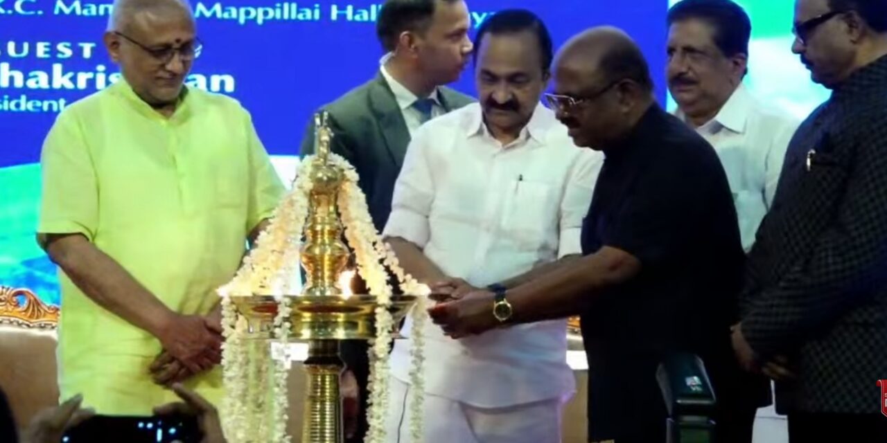 മാധ്യമപ്രവർത്തനം സൃഷ്ടിപരമായിരിക്കണം എന്ന് ഉപരാഷ്ട്രപതി, രാജ്യത്ത് മാധ്യമസ്വാതന്ത്ര്യം കുറയുന്നുവെന്ന് മുഖ്യമന്ത്രി വി ഡി സതീശൻ