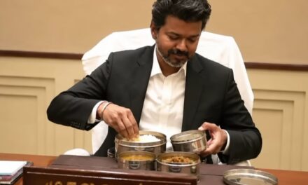 ടിഫിൻ ബോക്സുമായി സിഎം  വിജയ്,  സോഷ്യൽ മീഡിയയിൽ ദളപതി സൂപ്പർ ഹിറ്റ്