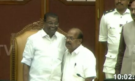 തിരുവഞ്ചൂർ കേരള നിയമസഭാ സ്പീക്കർ