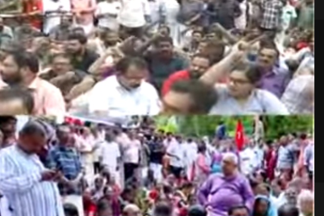 ഇ ഡി റെയ്ഡ് : സിപിഎം പ്രതിഷേധ സമരങ്ങളിലേക്ക്, തലസ്ഥാനത്ത് നേതാക്കളുടെ കുത്തിയിരിപ്പ് സമരം