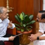 അതിവേഗ പാതയ്ക്ക് ഇ ശ്രീധരനുമായി കൂടിക്കാഴ്ച നടത്തി മുഖ്യമന്ത്രി
