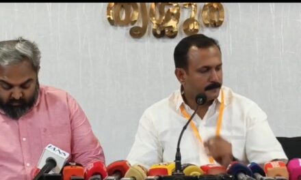 വീണ ഇടനിലക്കാരി പിണറായി പ്രതി : അഡ്വ.ഷോൺ ജോർജ്
