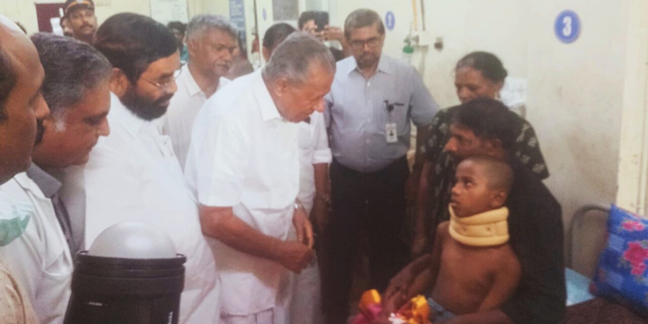 ‘സർക്കാർ മാറിയത് ആന അറിഞ്ഞില്ല എന്ന് പറയുന്നത് ഒന്നിനും മറുപടി അല്ല’; കാട്ടാനയാക്രമണത്തിൽ പരിക്കേറ്റ കുട്ടിയെ സന്ദർശിച്ച് പിണറായി