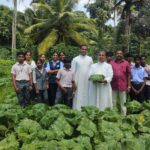 കൃഷിയുടെ പാഠശാലയായി പാലാ കടനാട് സെന്റ് സെബാസ്റ്റ്യൻസ് എച്ച്   എച്ച്എസിൽ ജൈവ പച്ചക്കറി കൃഷിക്ക് തുടക്കം