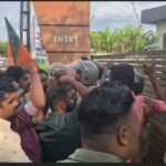 തൊടുപുഴയിൽ നേഴ്സ് ജീവനൊടുക്കാൻ ശ്രമിച്ച സംഭവത്തിൽ യുവമോർച്ച മാർച്ച്