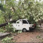 തൃശൂരില്‍ മിന്നല്‍ ചുഴലി