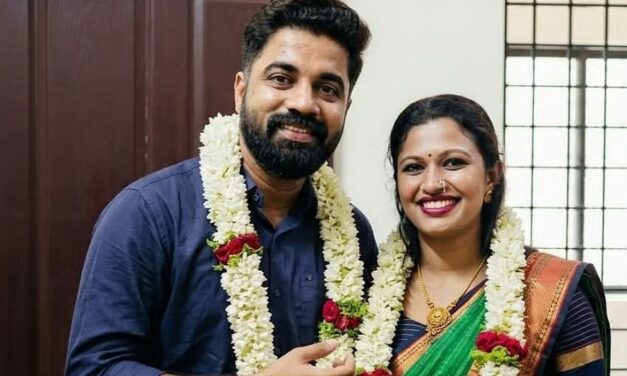 പി എം ആര്‍ഷോയും കെ വിദ്യയും വിവാഹിതരായി