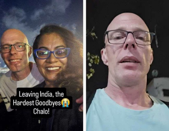 ഇന്ത്യ വിട്ടുപോവുകയെന്നത് താങ്ങാനാവുന്നില്ല… ഓരോ തവണയും എന്‍റെ നെഞ്ച് തകരുന്നു’; കണ്ണീരോടെ വിട പറഞ്ഞ് യുകെ വ്ലോഗർ, വീഡിയോ വൈറൽ