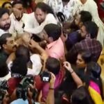 തിരുവനന്തപുരം കോര്‍പ്പറേഷനില്‍ കയ്യാങ്കളി, ബിജെപി-യുഡിഎഫ് അംഗങ്ങള്‍ നേര്‍ക്കുനേര്‍; ഹാജര്‍ രജിസ്റ്ററിനായി പിടിവലി, കയ്യാങ്കളി