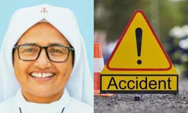 ഡോർ അടിച്ചില്ല ; എറണാകുളത്ത് സ്വകാര്യ ബസിന്റെ തുറന്ന വാതിലിലൂടെ പുറത്തേക്ക് തെറിച്ചുവീണ കന്യാസ്ത്രീ മരിച്ചു