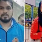 സ്‌കൂട്ടറില്‍ യാത്രചെയ്യുന്നതിനിടെ  തർക്കം; നടുറോഡിൽ പോലീസുകാരൻ ഭാര്യയെ വെടിവെച്ചുകൊന്നു