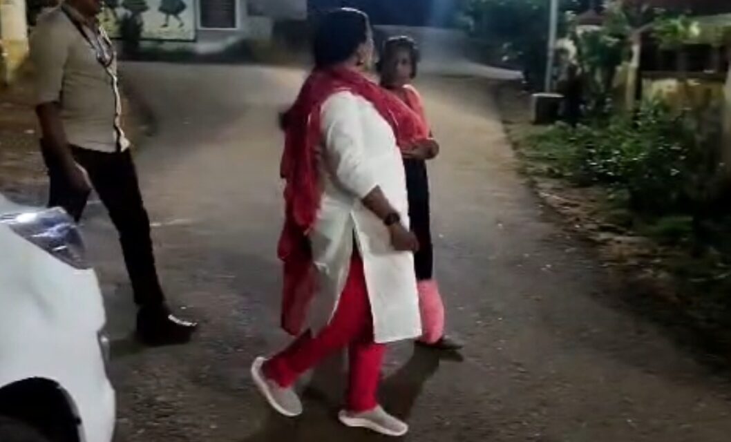 ഏറ്റുമാനൂർ എം.ആർ.എസ് സ്കൂളിൽ രാത്രി മന്ത്രി കെ.എ. തുളസിയുടെ മിന്നൽ പരിശോധന – video –