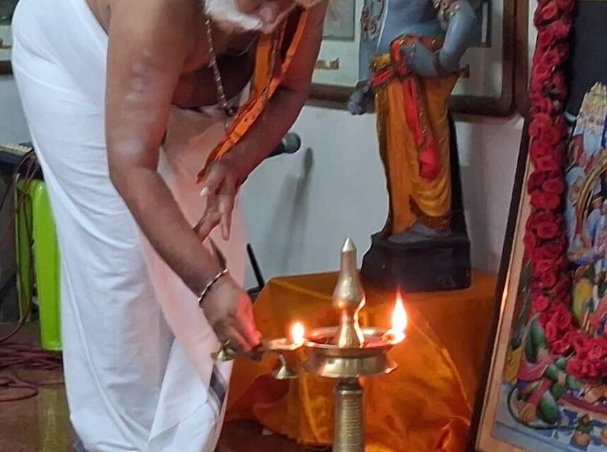 മള്ളിയൂരിൽ രാമായണ മാസാചരണത്തിന് ഭക്തിസാന്ദ്രമായ തുടക്കം