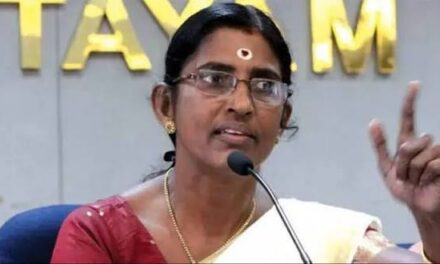 വിഡി സതീശനുമായുള്ള കൂടിക്കാഴ്ച്ച :മോനേ ശിവകുമാരാ, മോന്റെ അസുഖം ഞങ്ങള്‍ക്ക് പിടികിട്ടി, എസ് എഫ് ഐ നേതാവിന് മറുപടി നൽകി കെ.പി ശശികല