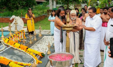 ഭാഗവതാചാര്യന്റെ സ്മൃതി പുണ്യത്തിൽ അലിഞ്ഞു മള്ളിയൂർ