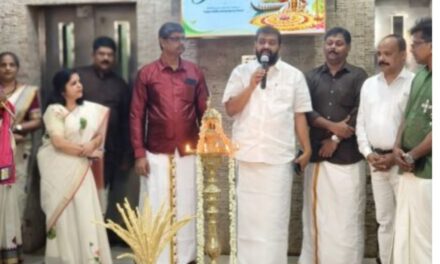 റബ്ബർ ബോർഡിൽ നിറപ്പകിട്ടാർന്ന ഓണാഘോഷം