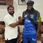 വെസ്റ്റിൻഡീസ് ഇതിഹാസ ക്രിക്കറ്റർ ക്രിസ് ഗെയ്ൽ പുതുപ്പള്ളിയിൽ