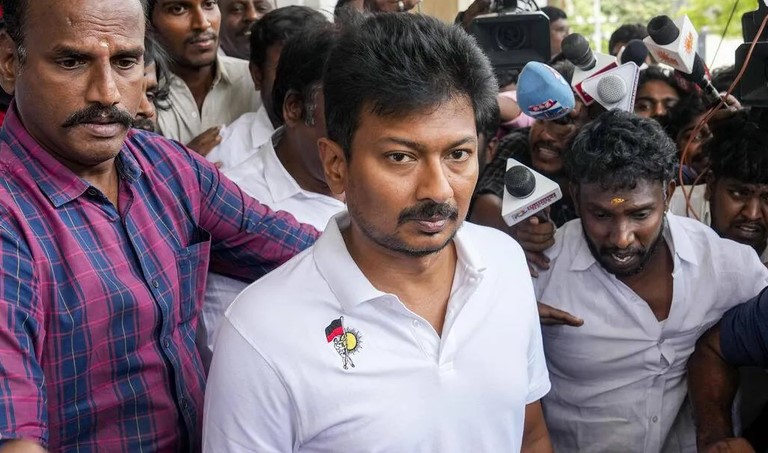 നടി തൃഷയ്‌ക്കെതിരായ പരാമര്‍ശത്തില്‍ ഉദയനിധി സ്റ്റാലിൻ പോലീസ് കസ്റ്റഡിയില്‍