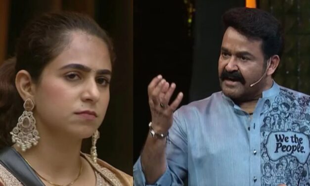 ‘ഇതിൽ എവിടെയാണ് ജനാധിപത്യം?’; ഗായത്രിയെ പുറത്താക്കിയതിൽ ജസീലയെ ചോദ്യം ചെയ്ത് മോഹൻലാൽ