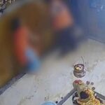 ക്ഷേത്രത്തിൽ പ്രാർത്ഥിക്കാനെത്തിയ  പ്രായപൂർത്തിയാകാത്ത പെൺകുട്ടിക്ക് നേരെ  ലൈംഗികാതിക്രമശ്രമം ; സിസിടിവി ദൃശ്യങ്ങൾക്ക് പിന്നാലെ തൊഴിലാളി അറസ്റ്റിൽ