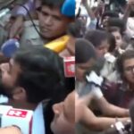 തിരംഗ മാർച്ച്: അഭിജിത് ദീപ്കെയും നേഹ ബോറയും കസ്റ്റഡിയിൽ, ദേശീയ പതാകയുമായി പ്രതിഷേധിച്ച് പ്രവർത്തകർ
