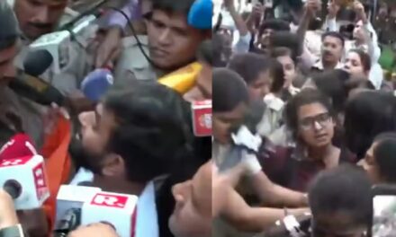 തിരംഗ മാർച്ച്: അഭിജിത് ദീപ്കെയും നേഹ ബോറയും കസ്റ്റഡിയിൽ, ദേശീയ പതാകയുമായി പ്രതിഷേധിച്ച് പ്രവർത്തകർ